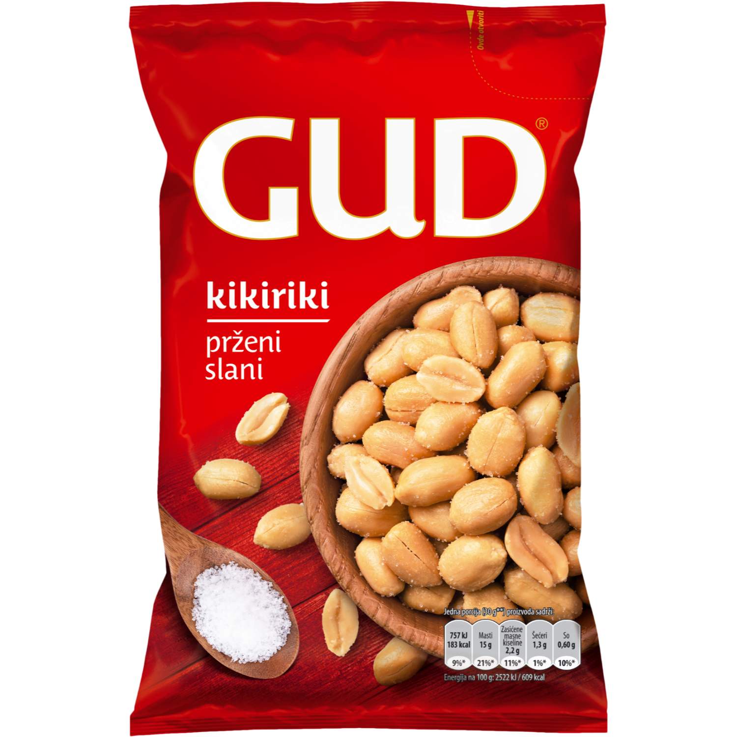 Peanut Fried Salted 180Gr