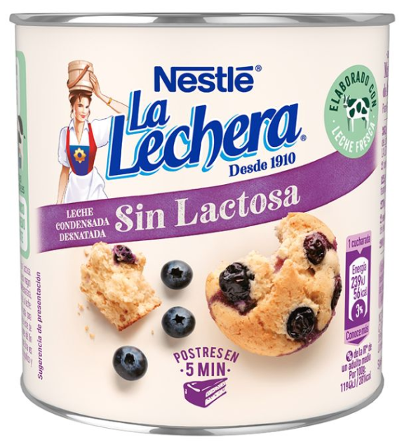 Milk La Lechera Sin Lactosa 6x387g